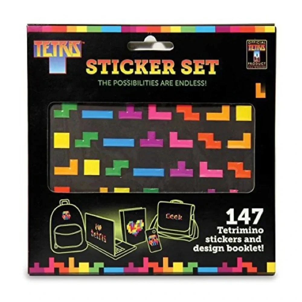 tetris sticker set from loot crate